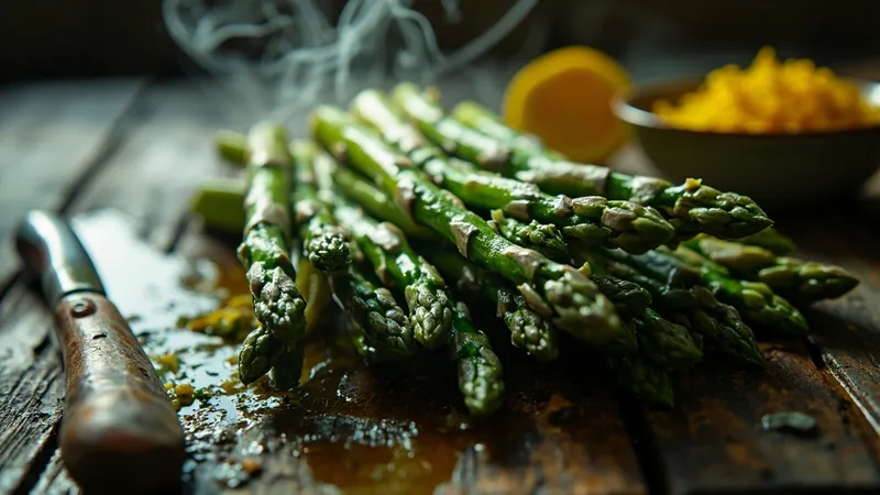 Clotilde Jacoulot : la cuisson vapeur pour des asperges croquantes et riches en vitamines